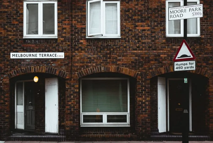 A street in a conservation area