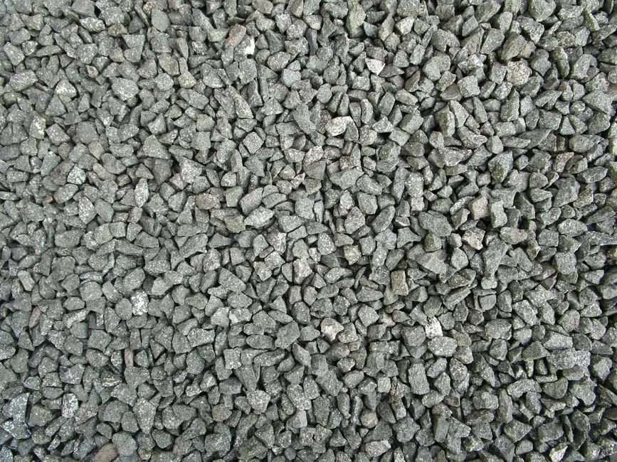 Close-up of resin bound aggregate texture
