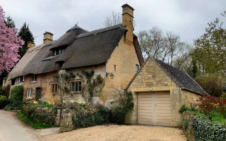A UK home and garden in spring