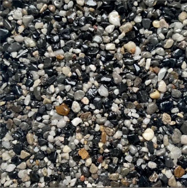 Ocean pearl resin blend.