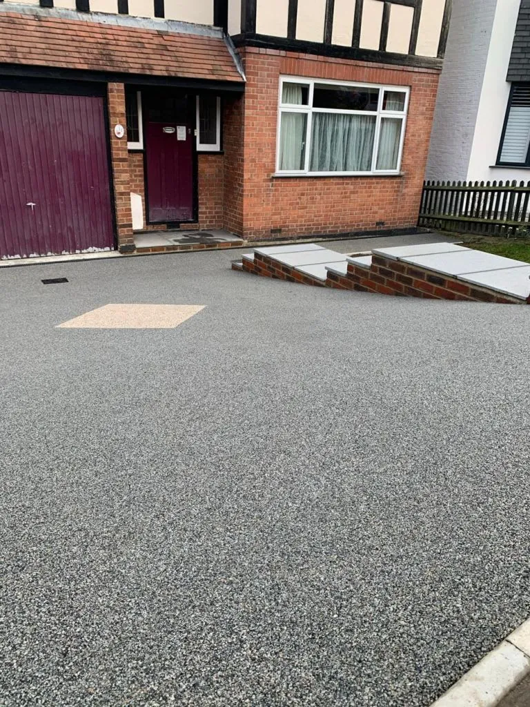 Home improvements with resin driveways in Rochdale.